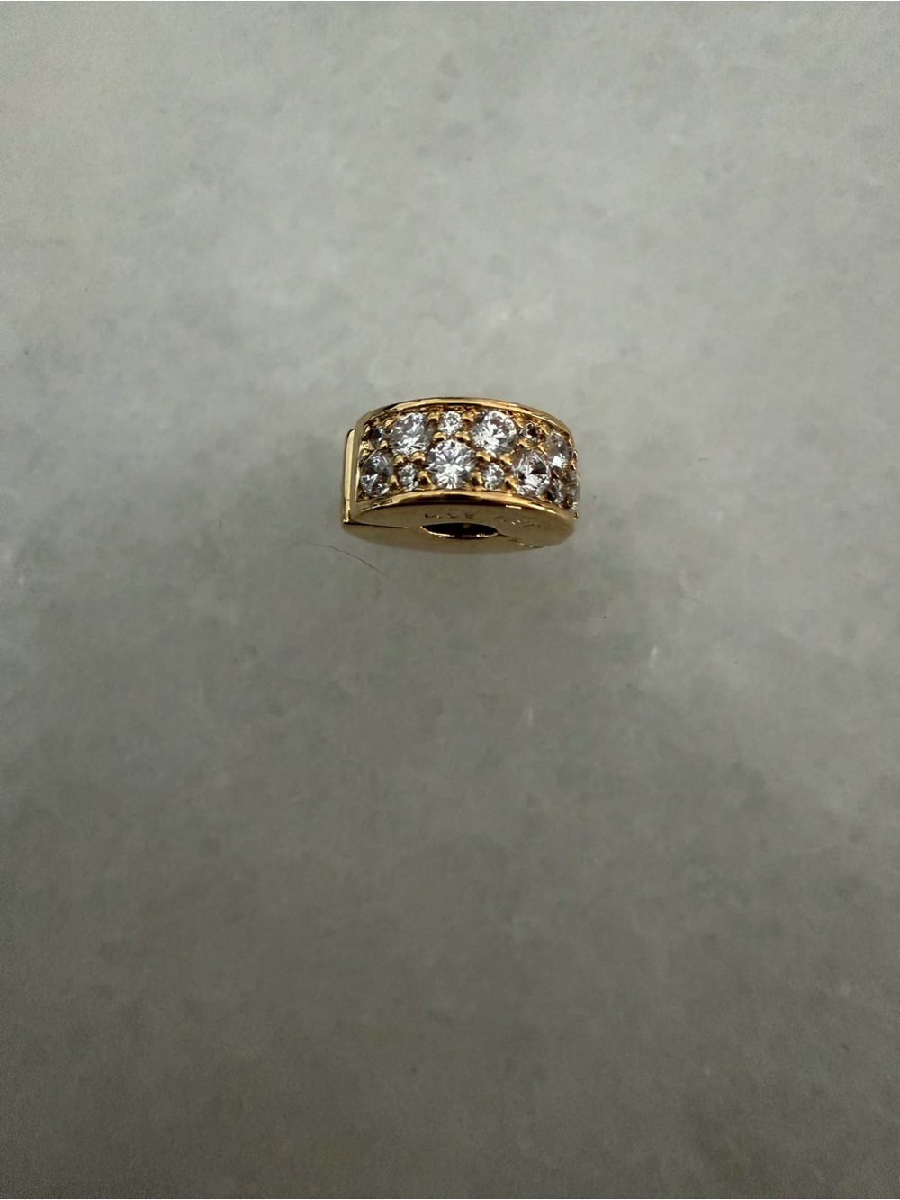 Pandora Clear Pavé Clip Charm